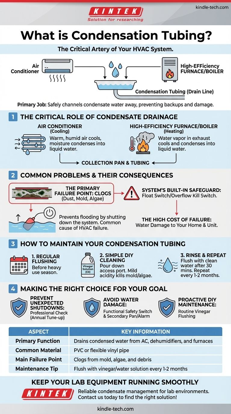 Was ist ein Kondensatrohr? Vermeiden Sie kostspielige HVAC-Ausfälle und Wasserschäden Visuelle Anleitung