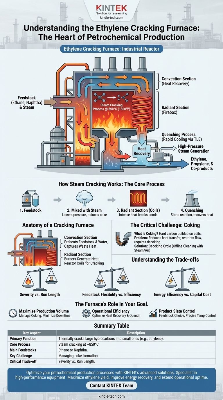 What is ethylene cracking furnace? The High-Temperature Heart of Petrochemical Production Visual Guide