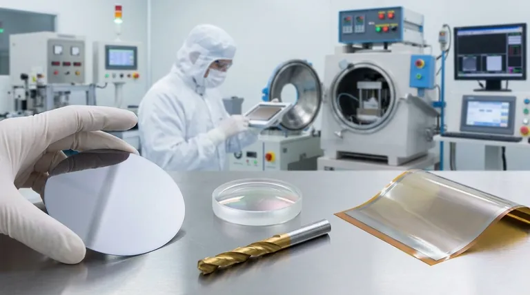 Что может быть подложкой при PVD или напылении? Выберите правильное основание для вашей тонкой пленки