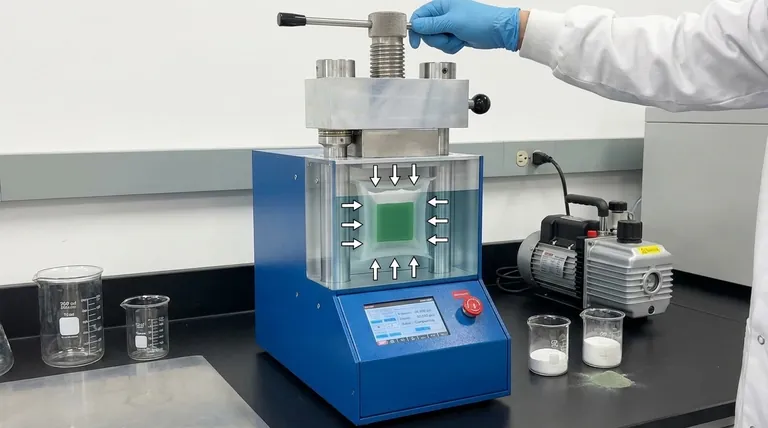 ما هي عملية الكبس الإيزوستاتي البارد؟ تحقيق كثافة موحدة في الأجزاء المعقدة