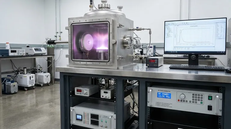 Por que RF é usado na pulverização catódica? Habilitar a Deposição de Filmes Finos em Materiais Isolantes