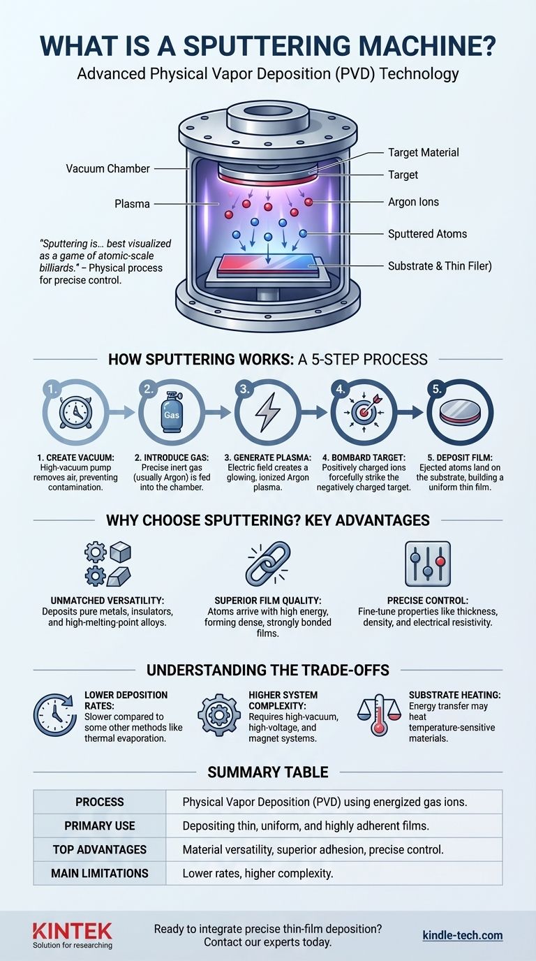 什么是溅射机？实现高精度薄膜沉积 图解指南