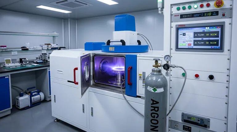 磁控溅射为何使用氩气？揭秘高效、高质量薄膜的秘密