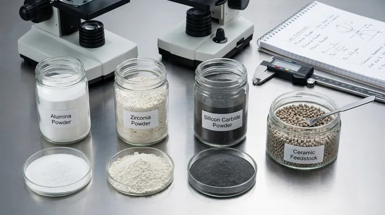 陶瓷粉末的其他叫法有哪些？请按成分、尺寸和应用进行分类