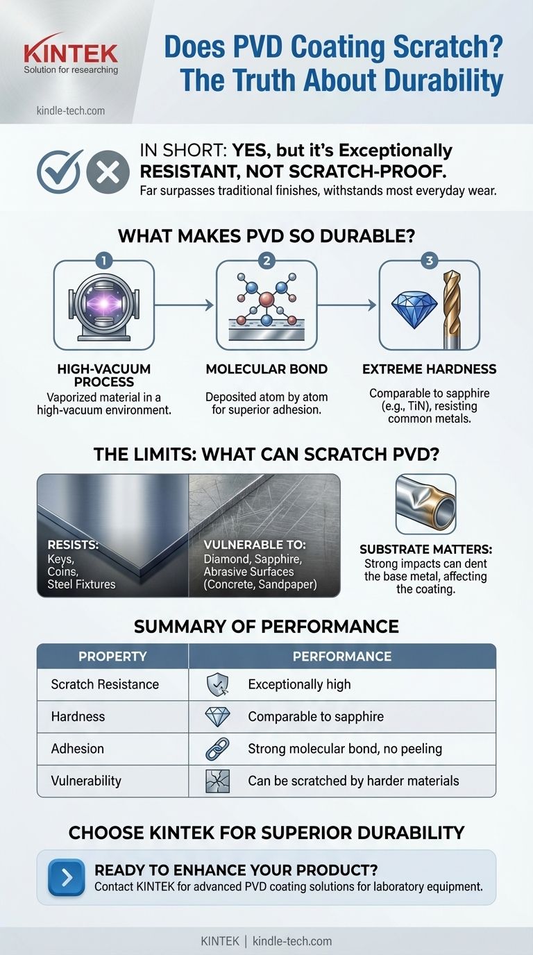 Le revêtement PVD raye-t-il ? Démêler la vérité sur sa durabilité exceptionnelle Guide Visuel