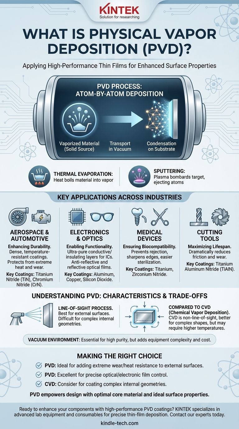 物理蒸着（PVD）は何のために使われるのか？耐久性、機能、外観の向上 ビジュアルガイド
