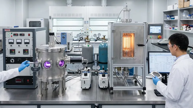 Quais são os diferentes tipos de deposição em fase de vapor? Um guia sobre PVD vs. CVD