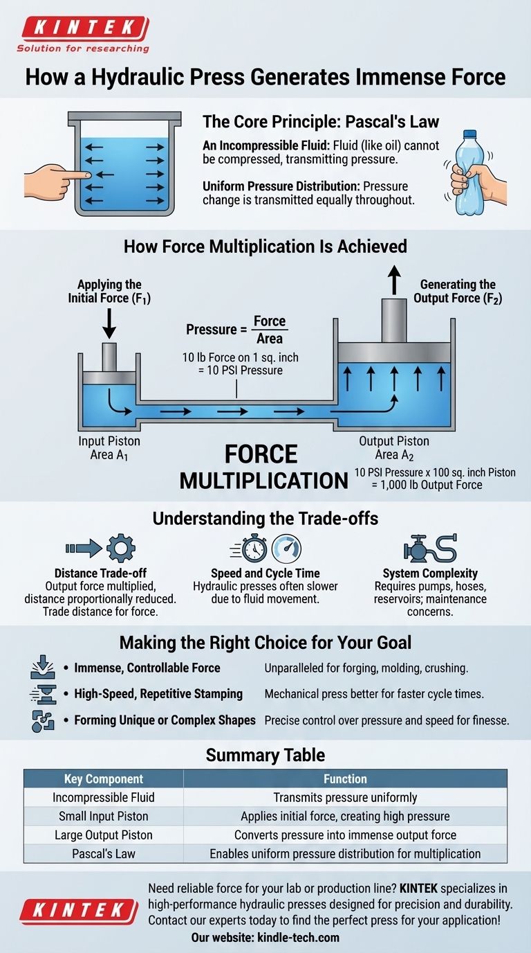 Как гидравлический пресс создает усилие? Раскрывая силу гидравлического давления Визуальное руководство