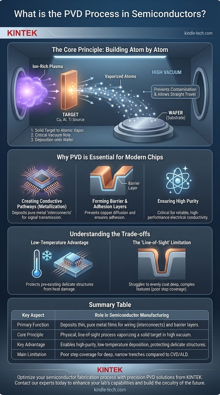 半導体におけるPVDプロセスとは何ですか？マイクロチップ配線構築ガイド ビジュアルガイド