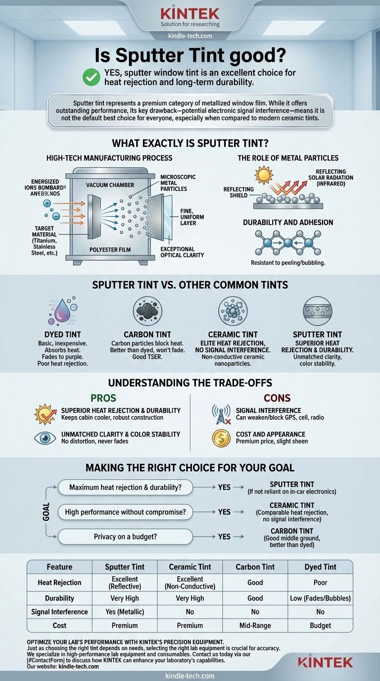 스퍼터 틴트는 좋은가요? 프리미엄 열 차단 및 장기 내구성 설명 시각적 가이드