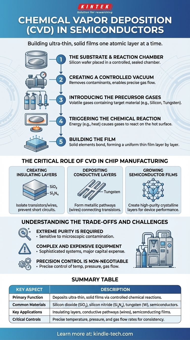What is chemical vapor deposition in semiconductors? The Atomic-Scale Engine of Modern Electronics Visual Guide