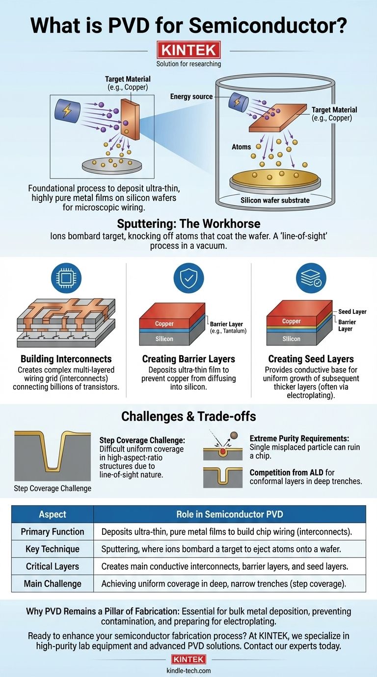 What is PVD for semiconductor? The Essential Process for Building Chip Interconnects Visual Guide