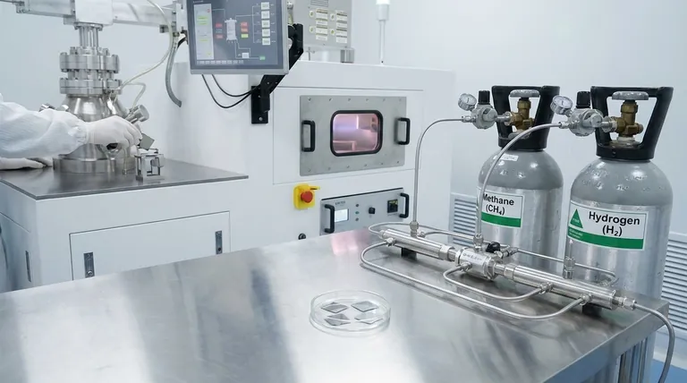 What are the raw materials for CVD diamonds? A seed, a gas, and the science of crystal growth.