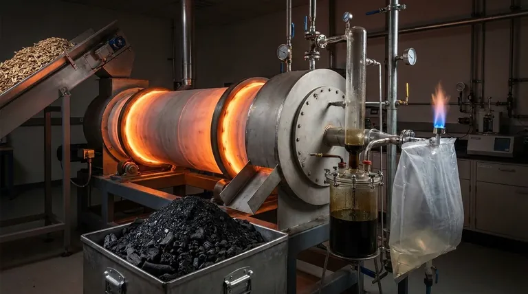 Quels sont les produits de la pyrolyse du bois ? Un guide sur les rendements en biochar, bio-huile et gaz de synthèse