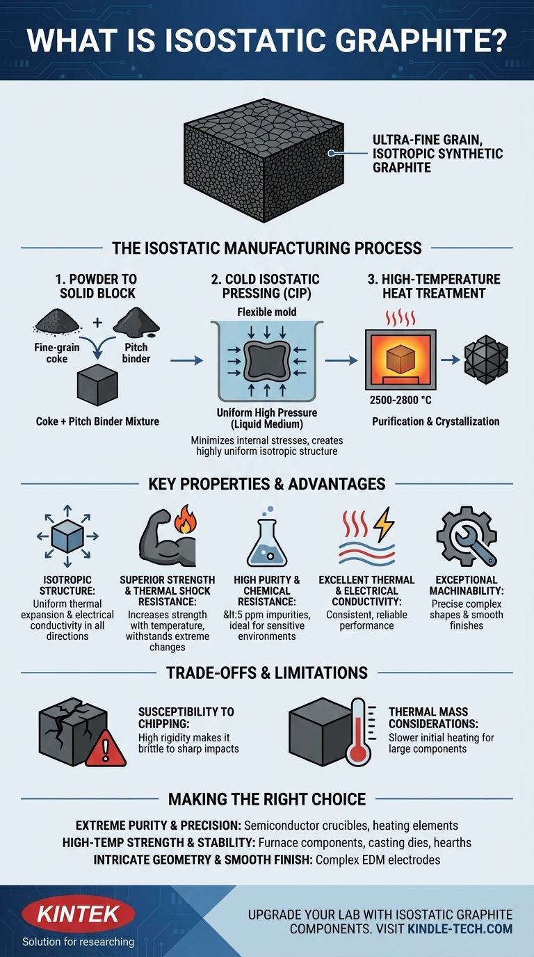 등방성 흑연이란 무엇인가요? 첨단 및 고온 응용 분야를 위한 궁극적인 소재 시각적 가이드