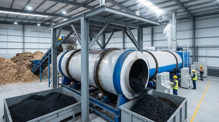 慢速热解是如何进行的?高效生物炭生产的分步指南