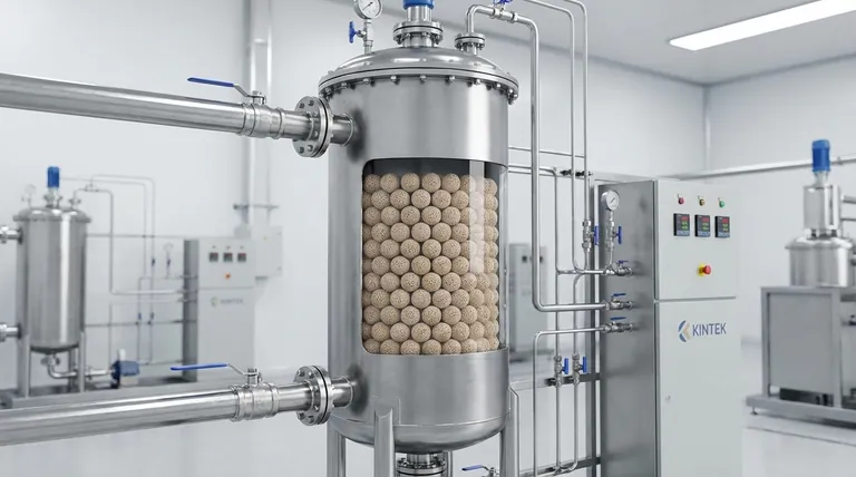 ¿Qué es el concepto de reactor de lecho fijo? Domine la producción química continua con catalizadores sólidos