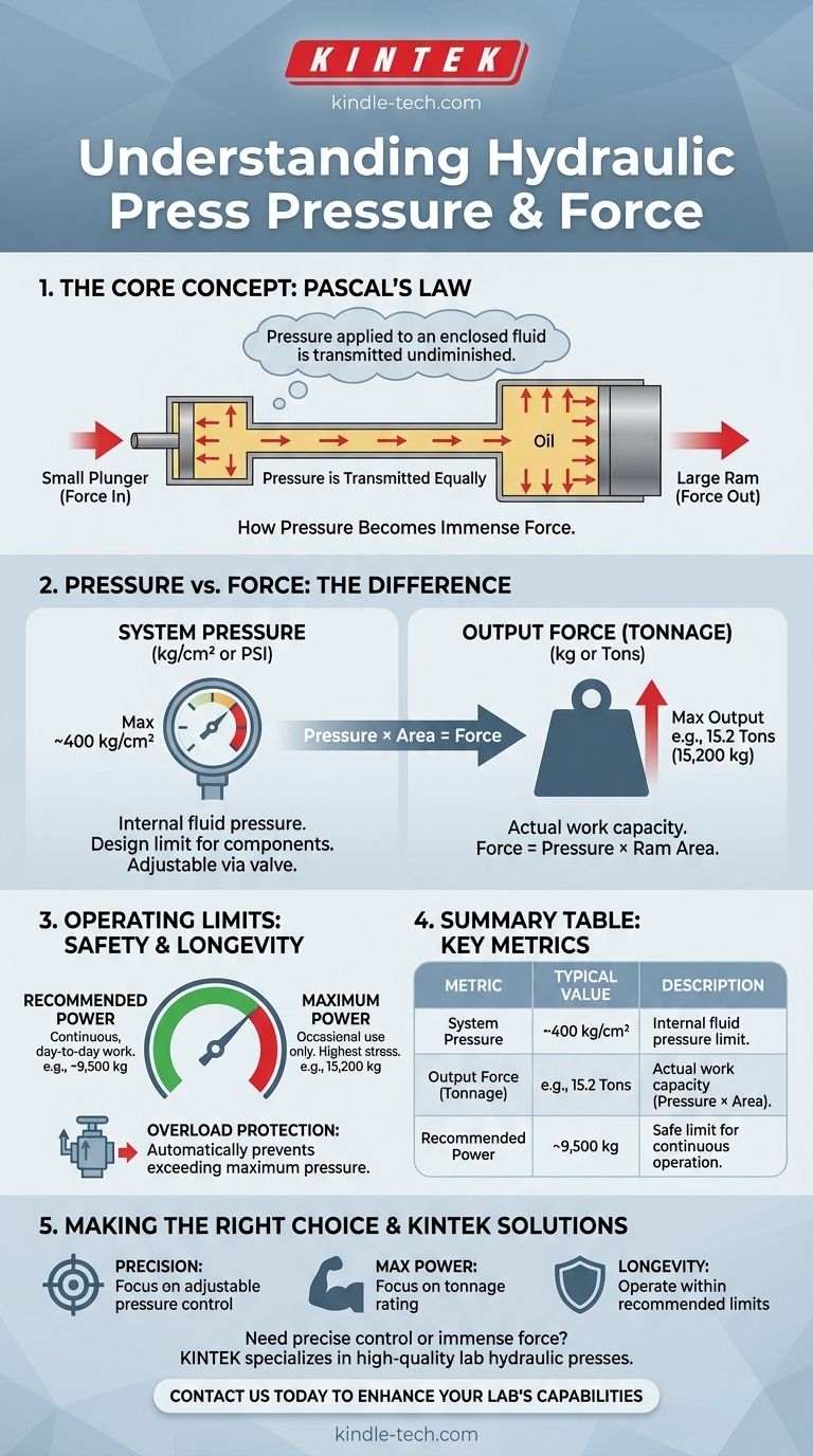 유압 프레스의 최고 압력은 얼마입니까? 힘 증폭의 진정한 힘을 잠금 해제하세요 시각적 가이드
