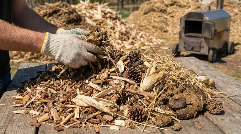 ما هو المواد الأولية لإنتاج فحم حيوي؟ دليل لاختيار الكتلة الحيوية المناسبة لاحتياجاتك