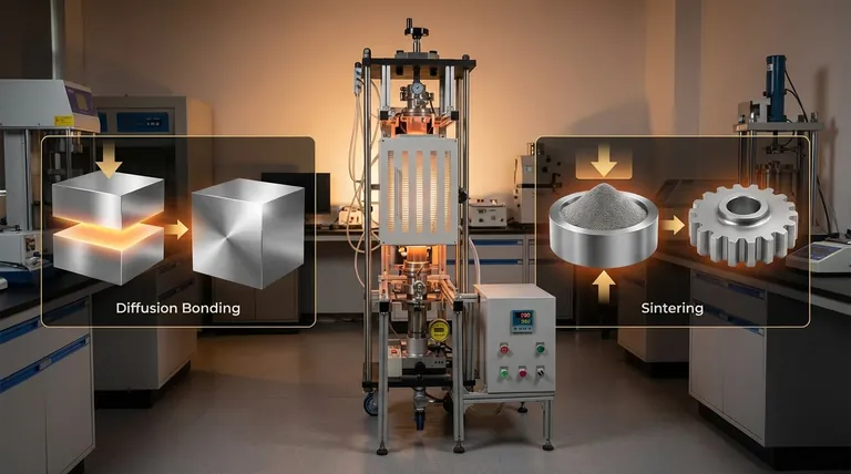 A ligação por difusão é o mesmo que a sinterização? Principais Diferenças nos Processos de Estado Sólido