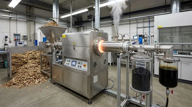 生物炭热解的工艺流程是什么？控制温度和原料以获得最佳结果