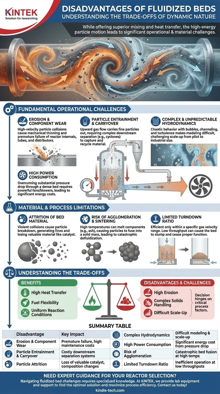 Каковы недостатки псевдоожиженных слоев? Понимание компромиссов высокоэффективных реакторов Визуальное руководство