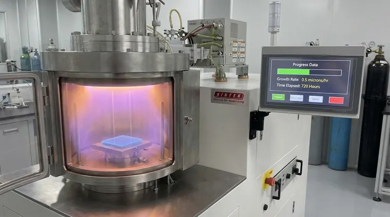 Qual é a taxa de crescimento do diamante CVD? Descubra o Segredo para Gemas de Laboratório de Alta Pureza