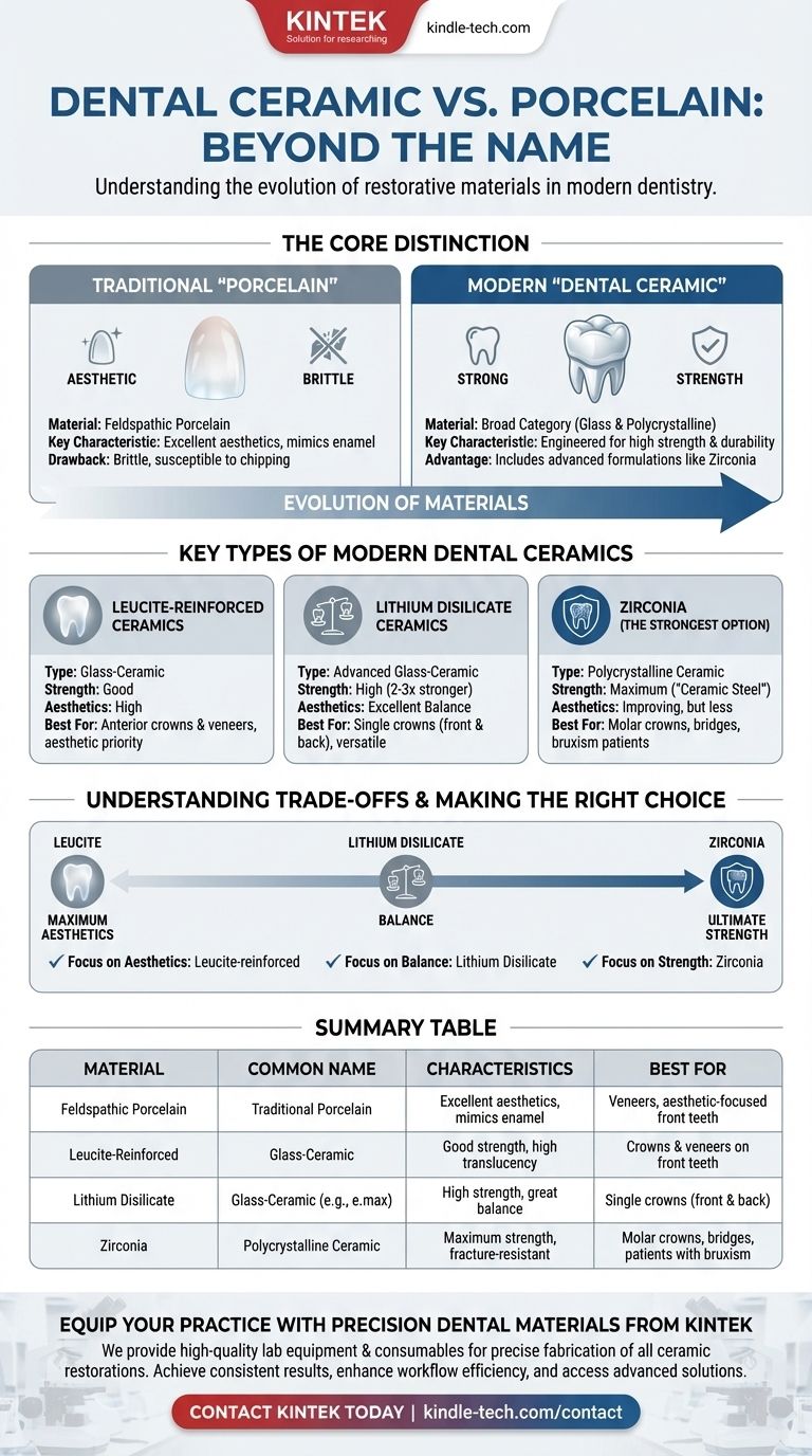 치과용 세라믹의 다른 이름은 무엇인가요? 포세린 및 현대 재료 옵션 알아보기 시각적 가이드
