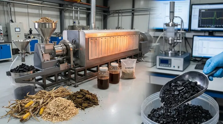 O que é o biocarvão na reação de pirólise? Desvendando seu papel na melhoria do solo e sequestro de carbono