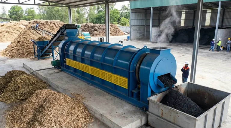 ما هي طريقة الانحلال الحراري لإنتاج فحم حيوي؟ دليل لزيادة إنتاج الفحم الغني بالكربون