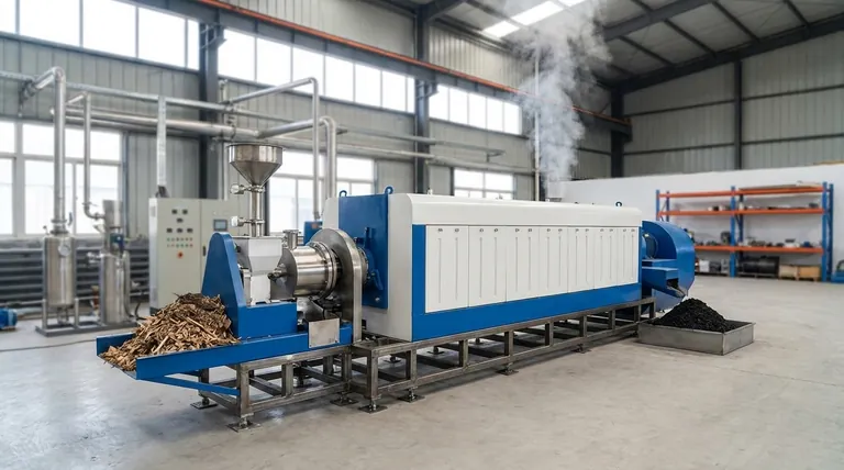 バイオ炭を生成する熱分解のプロセスとは?制御された熱分解のガイド