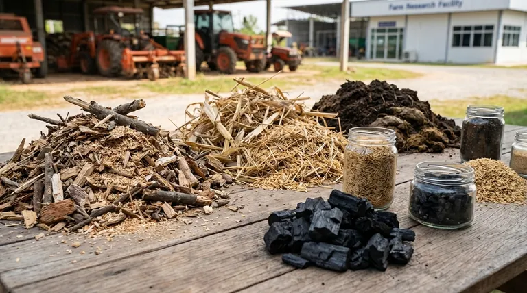 Quali sono le materie prime per la produzione di biochar? Scegli il materiale giusto per la tua applicazione