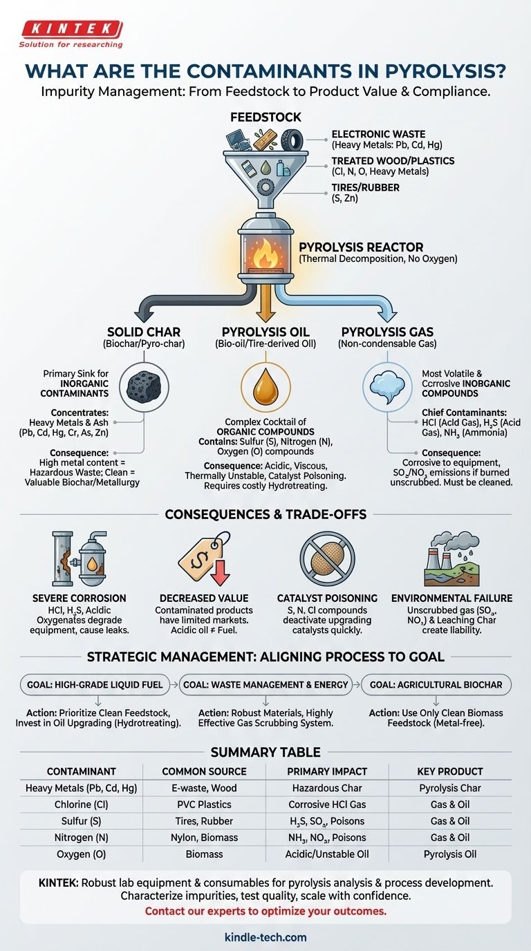 热解中的污染物有哪些？原料杂质管理指南 图解指南