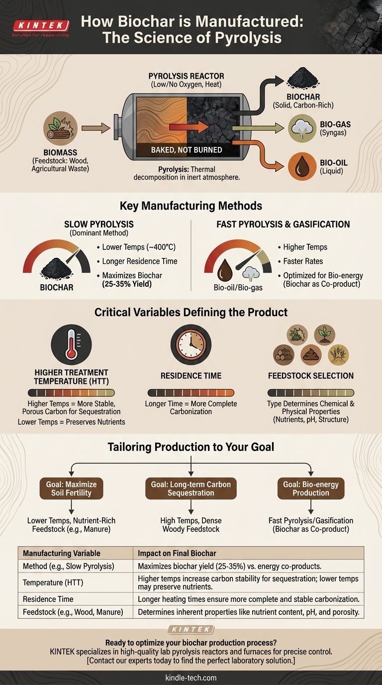 Как производится биоуголь? Руководство по методам пиролиза и контролю продукта Визуальное руководство