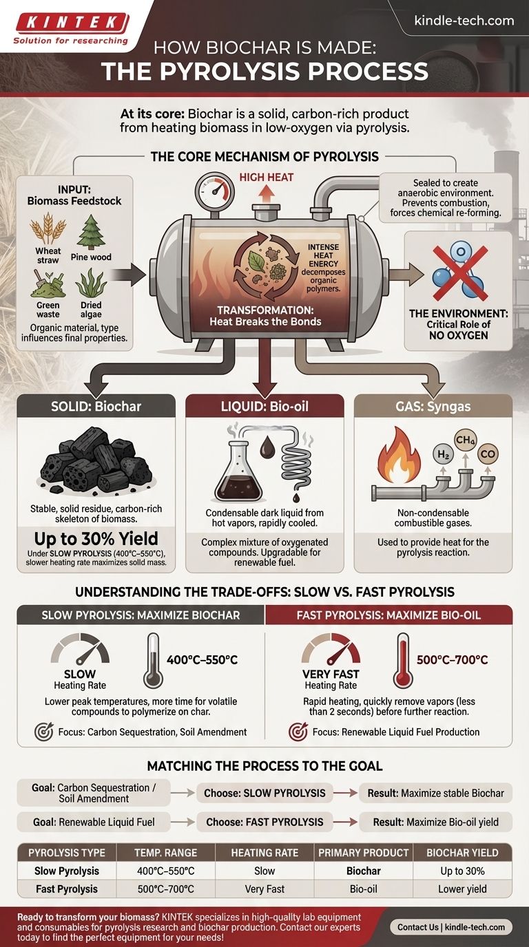 Comment le biochar est-il fabriqué à partir de la pyrolyse ? Découvrez les secrets de la transformation de la biomasse en carbone précieux Guide Visuel