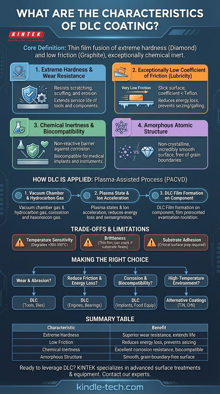 DLC 코팅의 특징은 무엇인가요? 극한의 경도와 낮은 마찰을 경험하세요 시각적 가이드