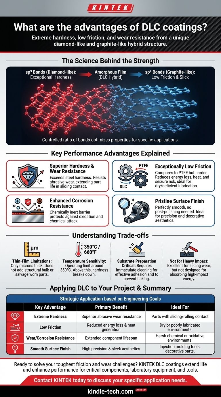What are the advantages of DLC coatings? Boost Component Lifespan and Performance Visual Guide