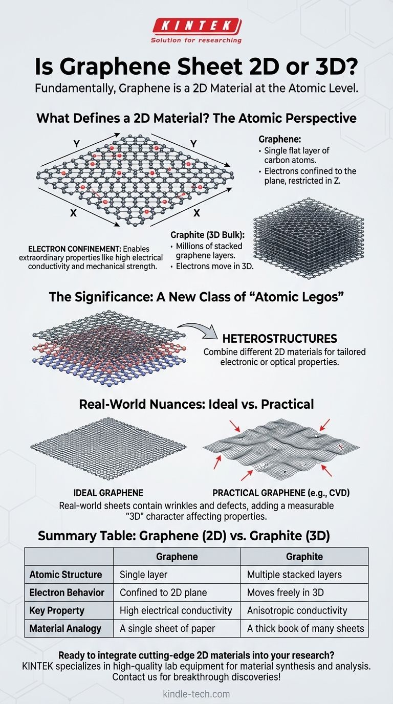 Is graphene sheet 2D or 3D? Unlocking the Secrets of the World's Thinnest Material Visual Guide