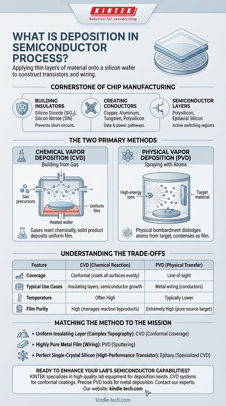 半導体プロセスにおける成膜とは？現代のチップの原子層を構築する ビジュアルガイド
