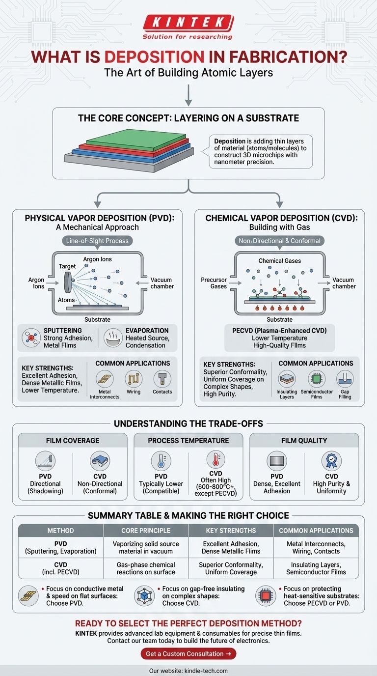 Что такое осаждение в процессе изготовления? Создание превосходных тонких пленок для микросхем Визуальное руководство