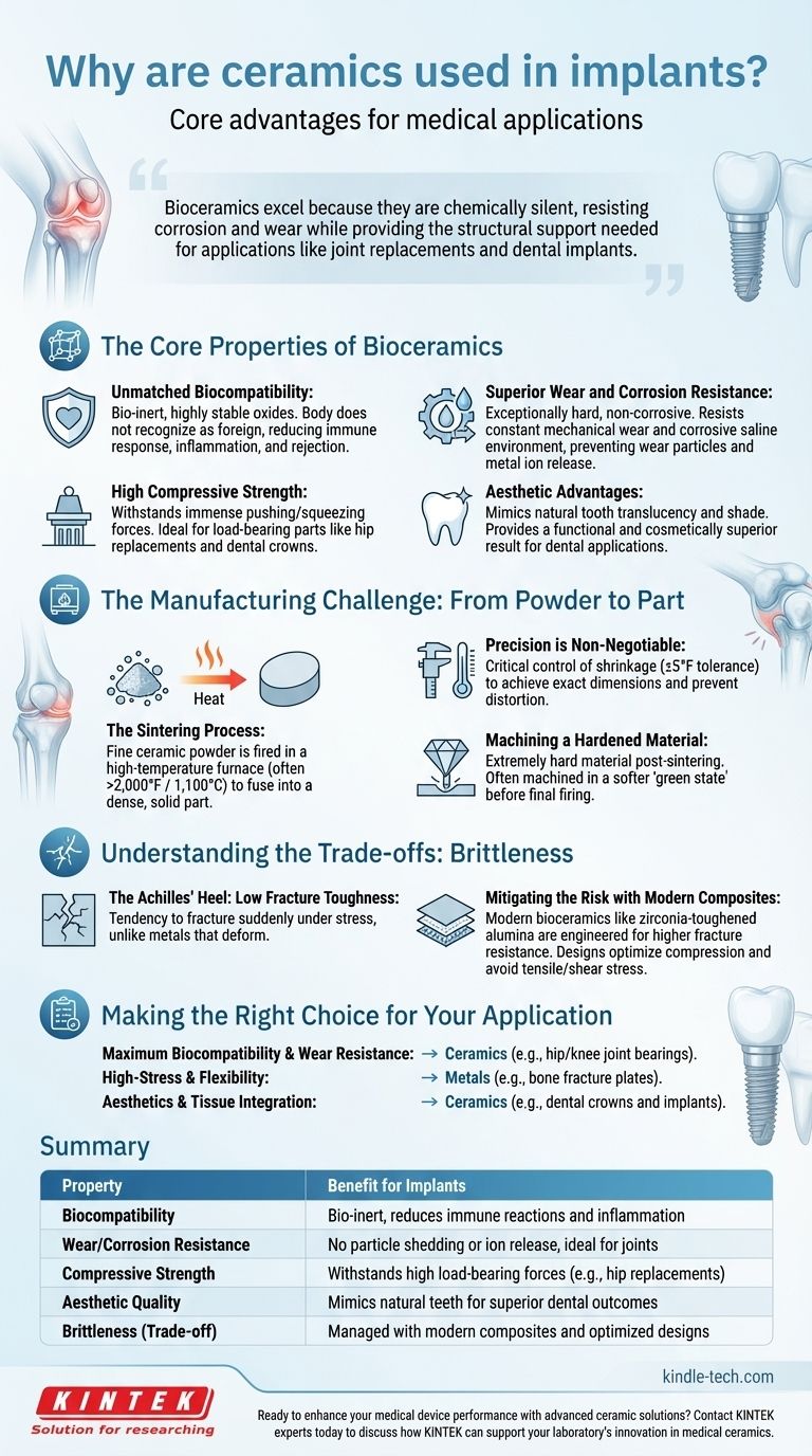 لماذا تُستخدم السيراميك في الغرسات؟ اكتشف التوافق الحيوي الفائق والمتانة للأجهزة الطبية دليل مرئي