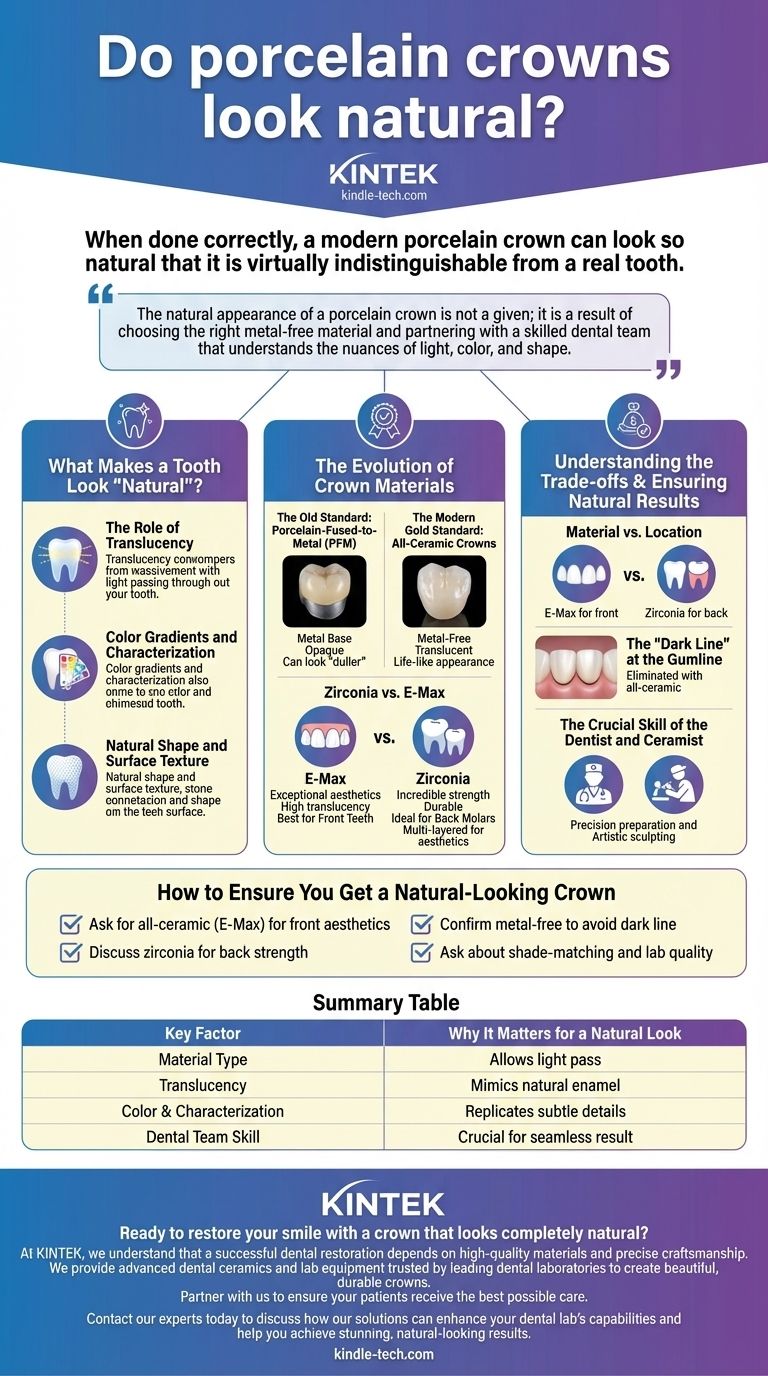 Les couronnes en porcelaine ont-elles un aspect naturel ? Obtenez un sourire impeccable et réaliste grâce à la dentisterie moderne Guide Visuel