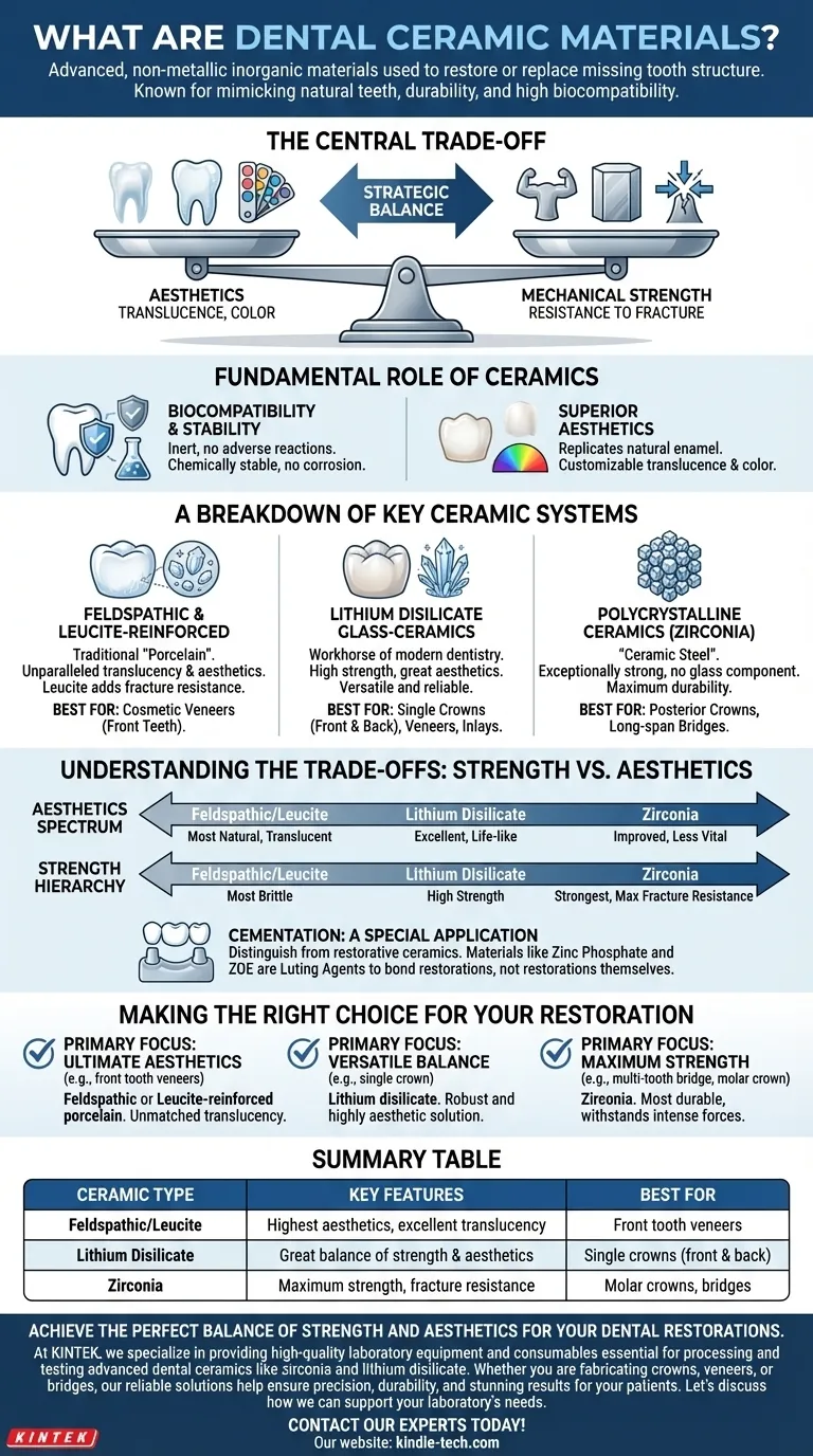 Что такое стоматологические керамические материалы? Ваше руководство по прочным, естественно выглядящим реставрациям Визуальное руководство