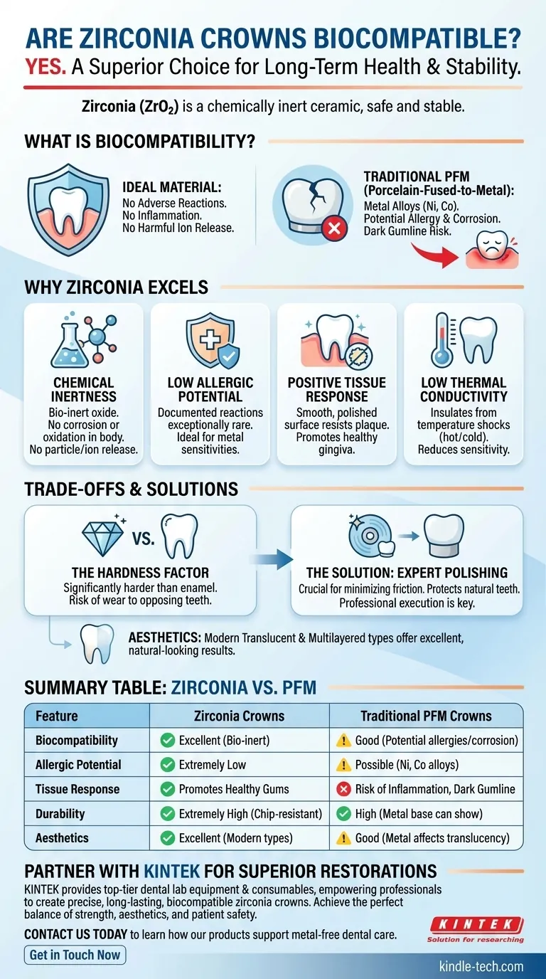 ジルコニアクラウンは生体適合性がありますか？安全で金属フリーの歯科修復治療に関する究極のガイド ビジュアルガイド
