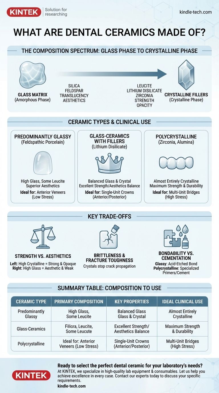 De quoi sont faites les céramiques dentaires ? Un guide sur la composition, la résistance et l'esthétique Guide Visuel