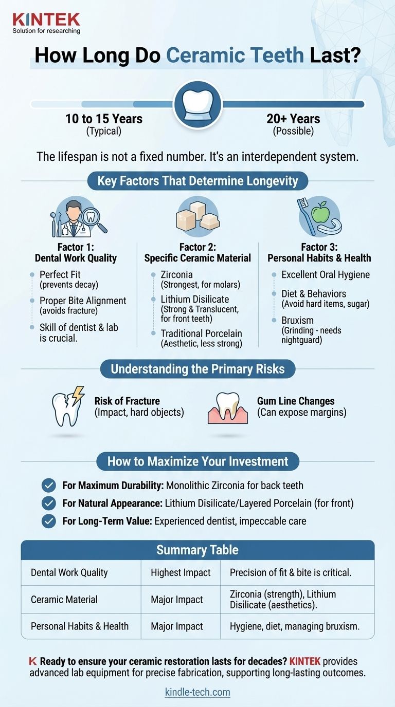 كم تدوم الأسنان الخزفية؟ عزز حيوية ابتسامتك لأطول فترة ممكنة مع العناية المتخصصة دليل مرئي
