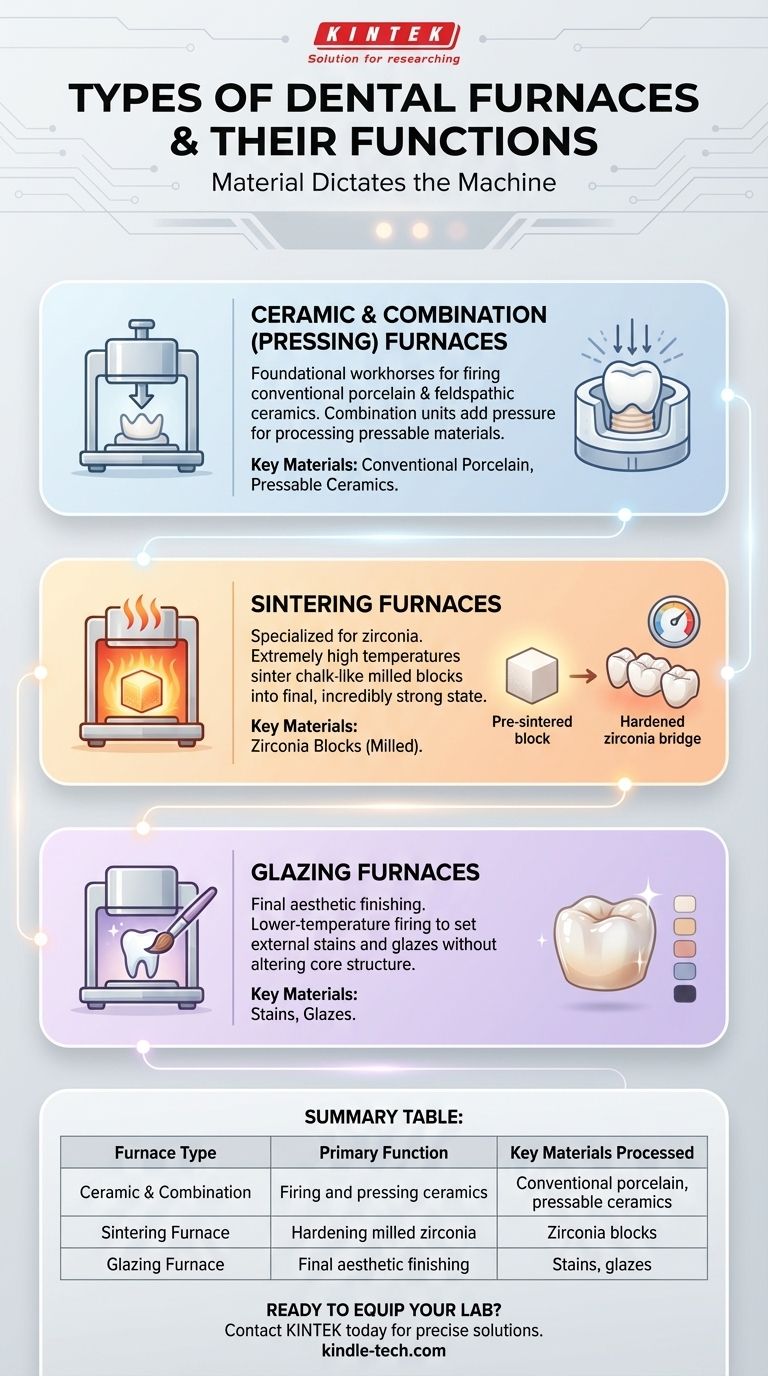 치과용 퍼니스의 종류는 무엇인가요? 치과 기공소에 적합한 퍼니스 선택하기 시각적 가이드