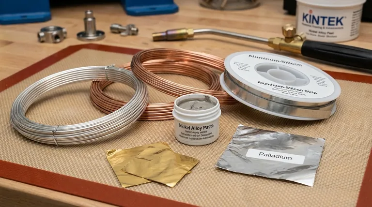 ¿Cuáles son los tipos de metal de aporte en la soldadura fuerte? Seleccione la aleación adecuada para una unión fuerte y duradera