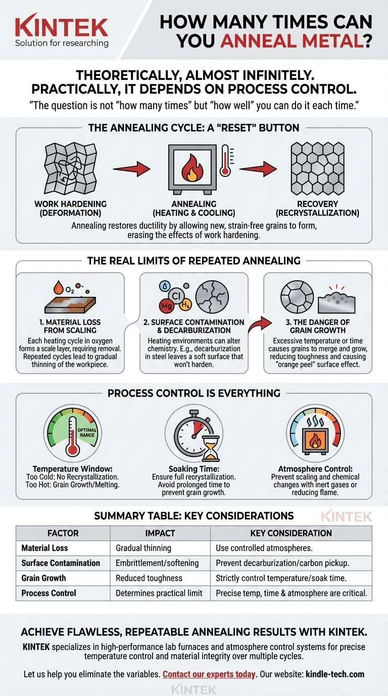 Combien de fois peut-on recuire un métal ? Maîtrisez le cycle pour une ouvrabilité infinie Guide Visuel