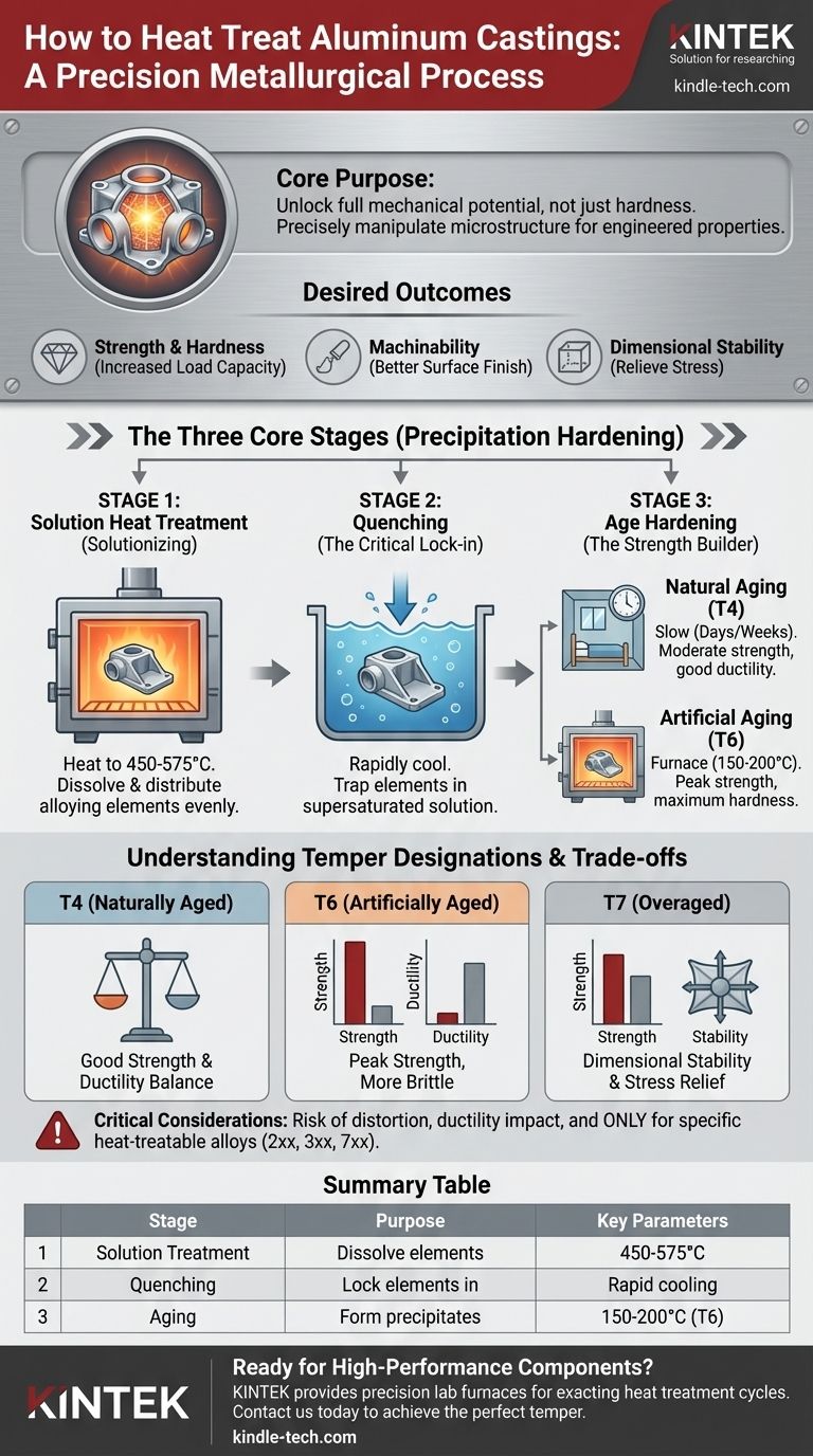 How do you heat treat aluminium castings? A 3-Step Guide to Boost Strength & Durability Visual Guide